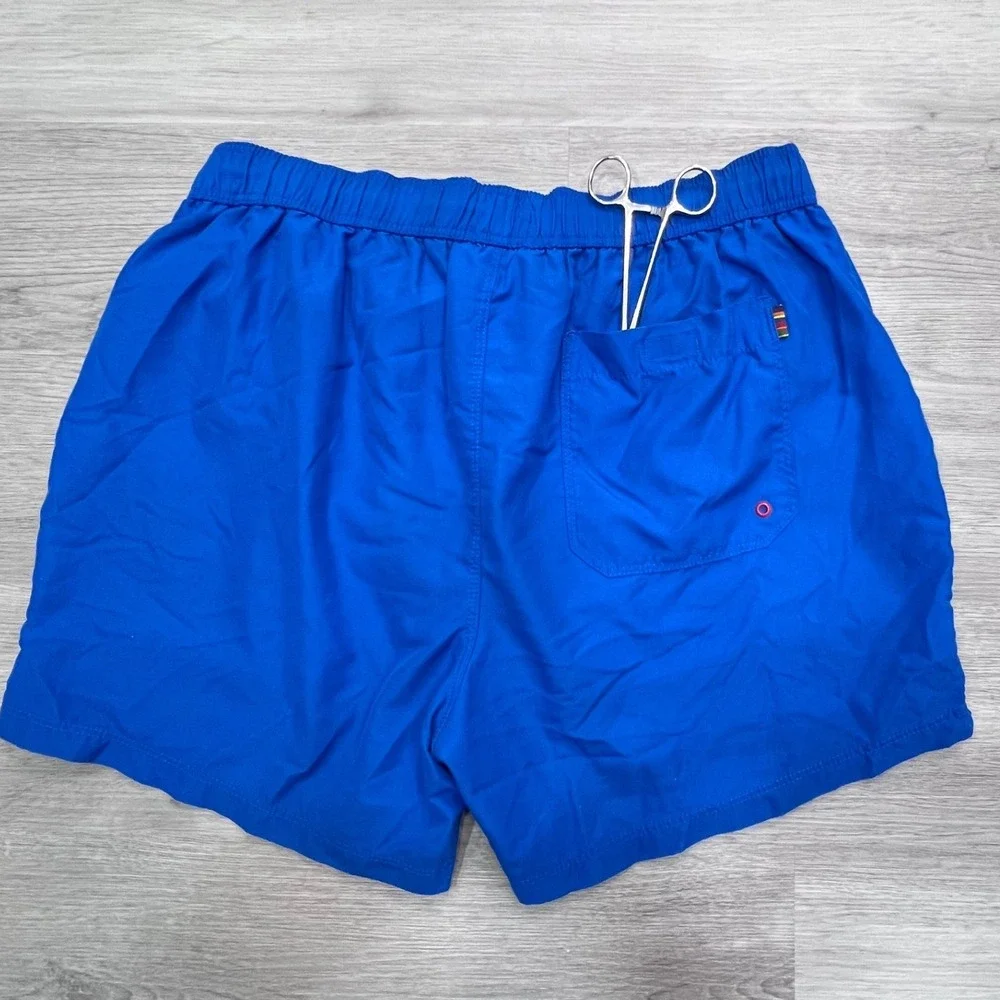 Next Swimwear‎ Mens Royal Blue Board Shorts Mesh Lined Drawstring Size Large